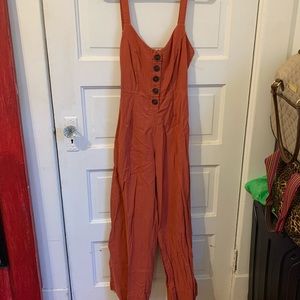 Terra-cotta colored Jumpsuit